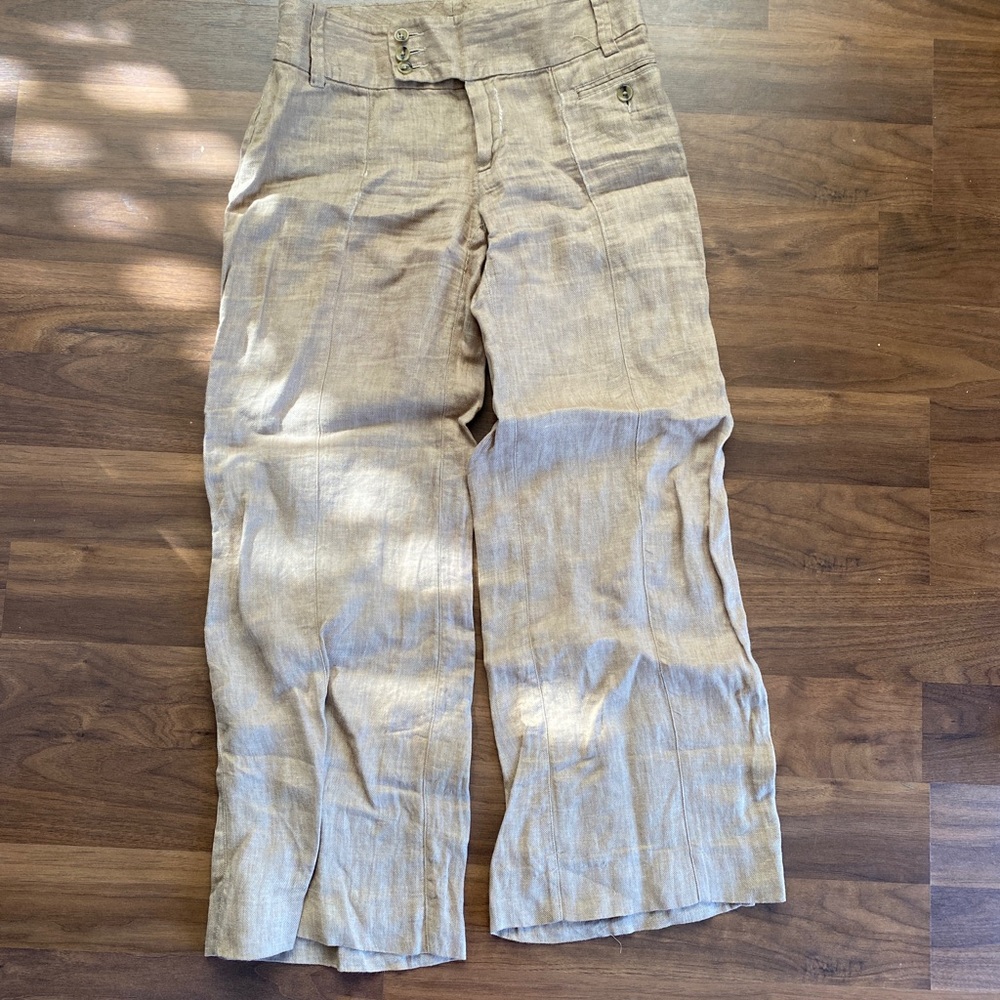 Banana Republic 100% Linen Pants size 6